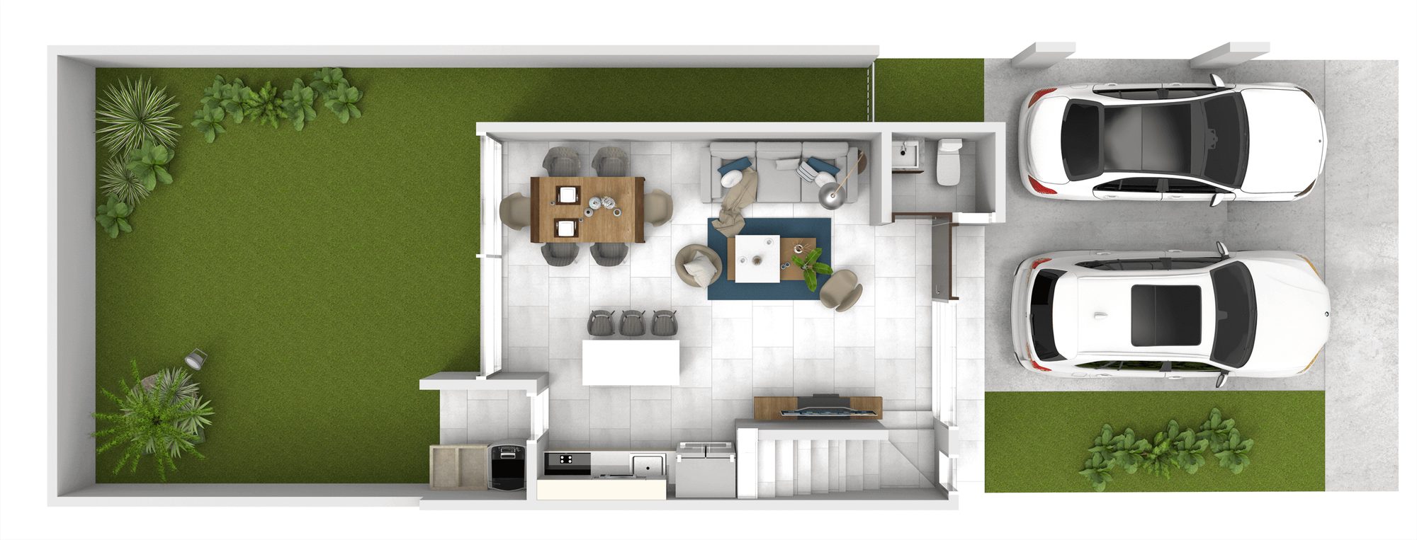 Casa modelo de Kopper, nivel 1