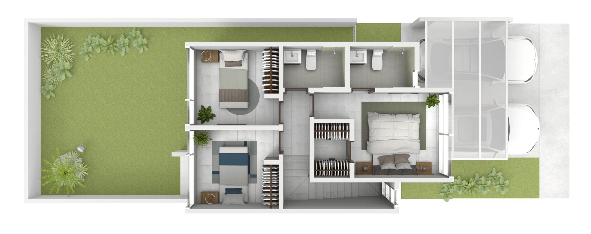 Casa modelo de Kopper, nivel 2